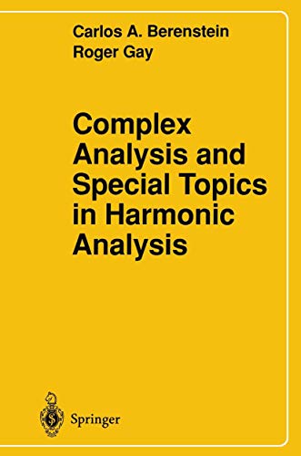 Complex Analysis and Special Topics in Harmonic Analysis view 2