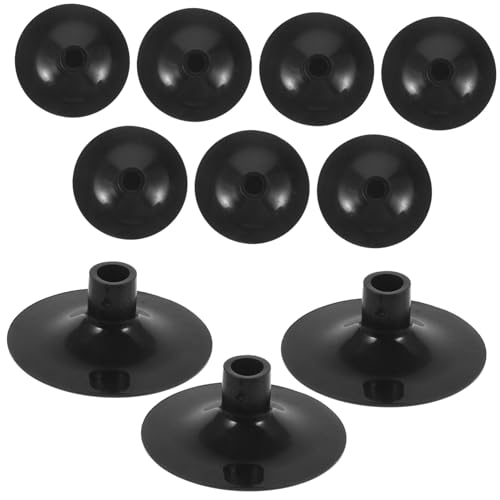 Totority 10個 弓矢用ラバー吸盤 木製 カーボン 対応 耐久性ある交換用パーツ 向けアーチェリー練習用アクセサリー