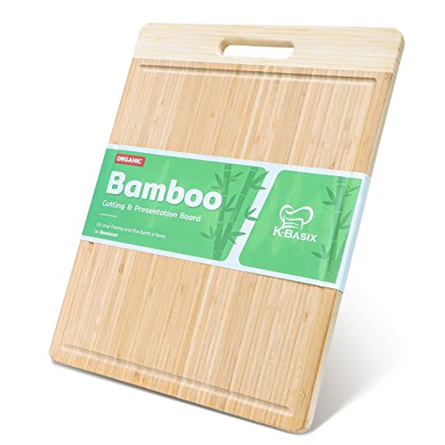 Lowest Price K BASIX Extra Large Cutting Board with Juice Groove and Handle, Wood Cutting Board , Butcher Block Chopping board for Meat, Vegetables, Fruits & Cheese, Wooden Cutting boards for Kitchen Black Friday Sale 2022 K BASIX Extra Large Cutting Board with Juice Groove and Handle, Wood Cutting Board , Butcher Block Chopping board for Meat, Vegetables, Fruits & Cheese, Wooden Cutting boards for Kitchen