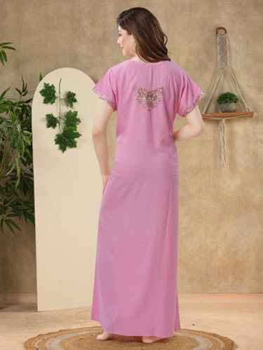 Image of Soulemo Women's Solid Alpine Nighty 1749