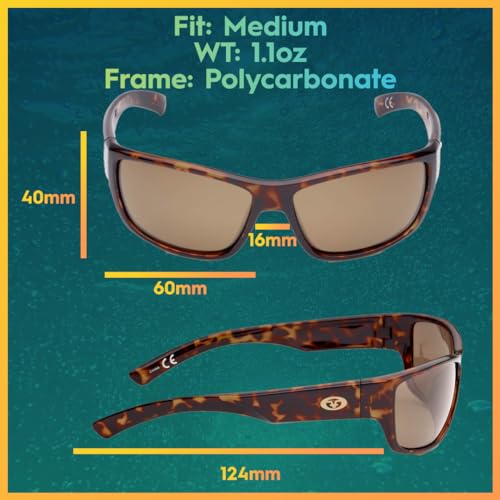 Flying Fisherman Matecumbe Polarized Sunglasses with AcuTint UV Blocker for Fishing and Outdoor Sports3