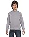 Duofold Boys' Big Powerblend Eco Fleece Sweatshirt, Light Steel, XL