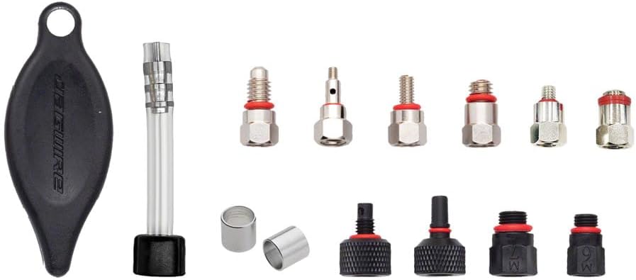 Jagwire Elite Mineral Oil Bleed Kit Replacement Fittings, No Results