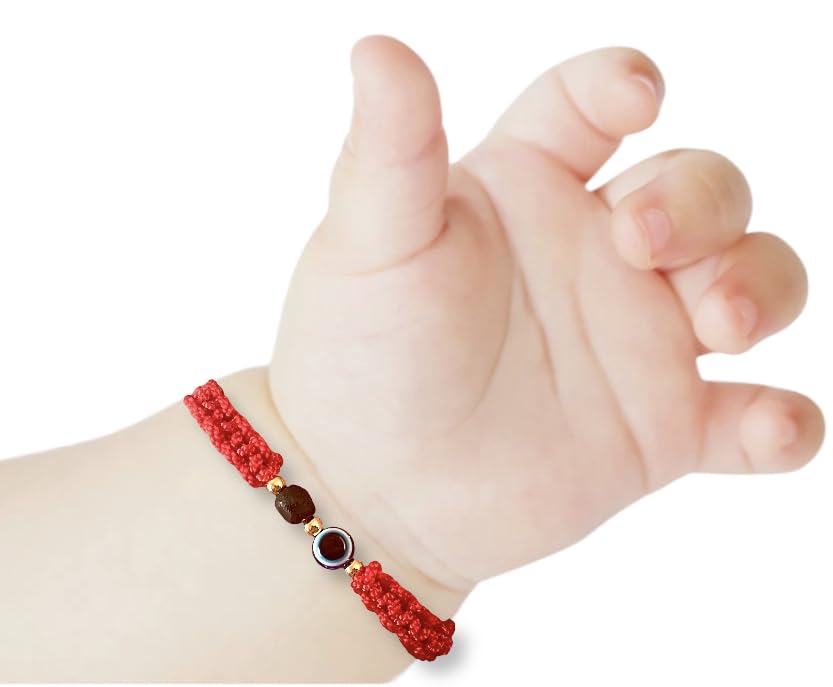 LiamloveRed String Bracelet for the baby,Evil Eye Genuine Azabache Para el Mal de Ojo
