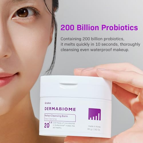 GRAFEN Bálsamo de limpeza Dermabiome removedor de maquiagem – Bálsamo removedor de maquiagem coreano