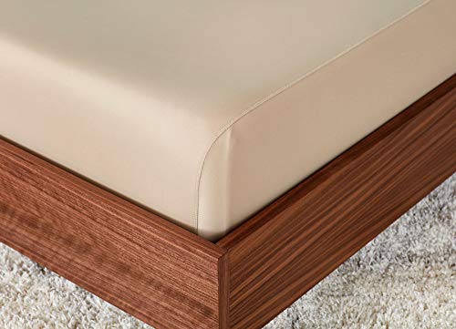 Sheex - Original Performance Sheet Set With 2 Pillowcases, Ultra-Soft Fabric Cooling And Breathes Better Than Traditional Cotton - Khaki, Queen #TOP6