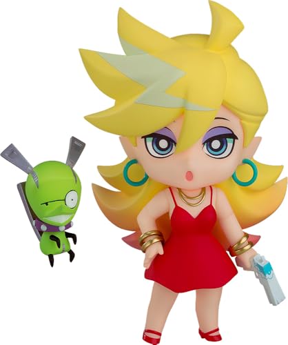グッドスマイルカンパニー New PANTY & STOCKING with GARTERBELT ねんどろいど パンティ New Ver. プラスチック製 塗装済み可動フィギュア ノンスケール 専用台座付属 全高約100mm