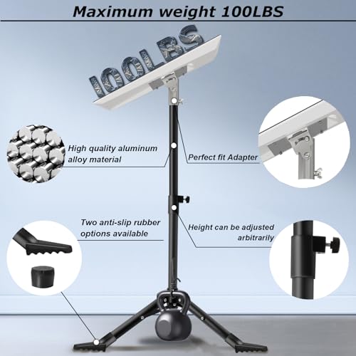 Starlink Performance Gen 3 Mount, Starlink Tripod Mount with Stainless Steel Adapter, Upgraded Ground Anchor Design, Adjustable Height Starlink Performance Gen 3 Dish Accessories for Extreme Climates by Beciety - Used condition - Image 5