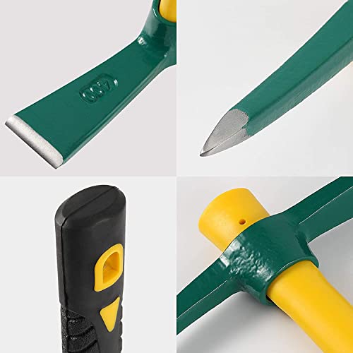 Azadón Mattock JEUIHAU 15 pulgadas con mango de fibra miniatura 3