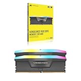 CORSAIR VENGEANCE RGB DDR5 RAM 32GB (2x16GB) 6400MHz CL36-48-48-104 1.35V AMD EXPO Intel XMP 3.0 Desktop Computer Memory – Grey (CMH32GX5M2B6400Z36) - Image 6