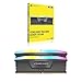 CORSAIR Vengeance RGB DDR5 96GB (2x48GB) DDR5 6000MHz CL30-36-36-76 1.40V AMD Expo & Intel XMP Desktop Computer Memory – Gray (CMH96GX5M2B6000Z30)