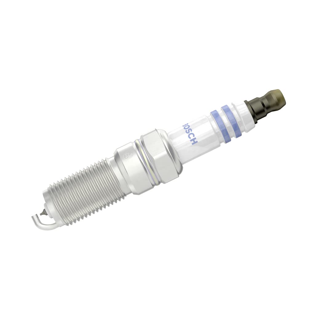 Bosch Doble Iridio 0242236675 - Bujía de Encendido para un Arranque Fiable y una Larga Vida Útil del Motor de Gasolina - con Diseño Resistente (Paquete de 4)