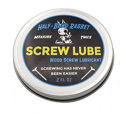 Screw Lube 2 Ounce Wood Screw Lubricant Made in The