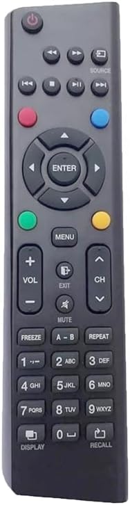 K2 Remote Compatible for Reconnect LED LCD TVs – Replacement for Model RELEG3206 | Match Your Existing Remote Exactly