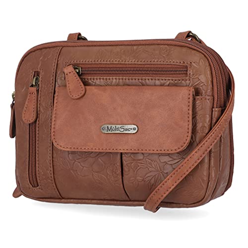 Image of MultiSac Zippy Triple Compartment Crossbody Bag