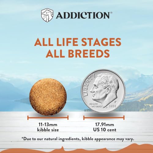 Addiction Wild Kangaroo & Apples Dry Dog Food - Limited Ingredient, Novel Protein for Dogs with Allergies, Grain-Free - Support Muscle Development & Manage Weight - Made in New Zealand 20lb — view 4