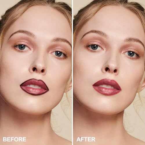 Image of Peel Off Lip Stain, Waterproof Transfer Resistant Matte Lip Liner, Long Lasting Rose Shade, Single Pack Lip Makeup Gift for Women (Rose, 1 Count(Pack of 1))