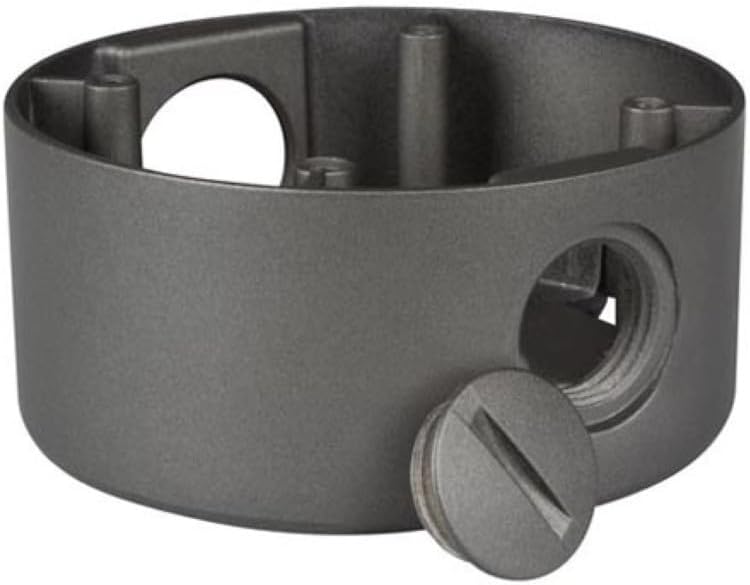 Velleman Mounting Bracket for Security Camera, Suitable for CAMTVI7N1 and CAMCOLD25, Lightweight, Diameter 92 x 43 mm, Easy Installation, White