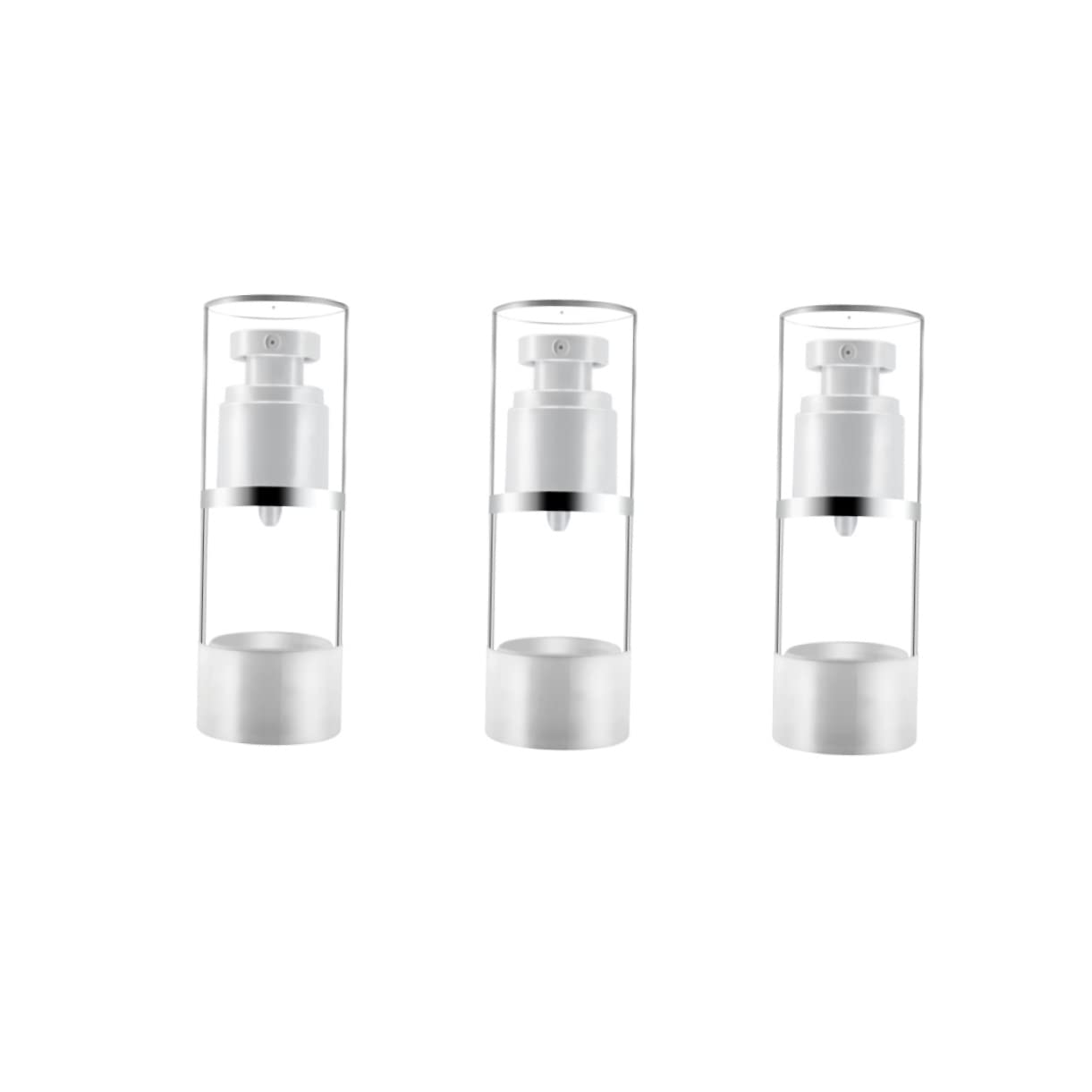 KAILIKETIY 3pcs Spray Bottles Lotion Dispenser Pump Bottles for Sunscreen Cosmetics Travel