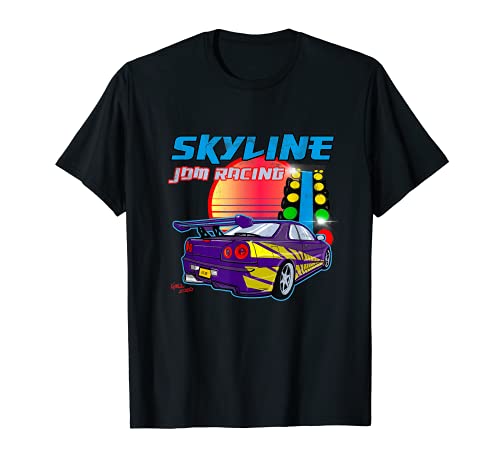 JDM japonés automotriz retro ER34 - 25GT Tuner Car Camiseta
