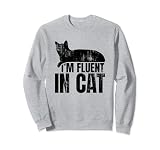 Refranes divertidos para una mamá gatuna Sudadera