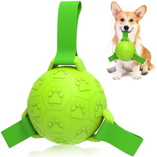 QDAN Giant Large Tennis Ball for Dogs: 9.5" Premium Balls for Dog for Outdoor Play, Big Tennis Ball Dogs Toy, Tennis Ball for Small Medium Large Dogs, Pet Balls Birthday, Yellow