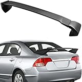 FINDAUTO ABS Car Spoiler Wing Body Kits Mugen Style Fits for 2006-2015 for Honda Civic 8th 9th Gen Trunk Lip Spoiler