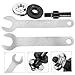 DOITOOL 1set Drill Conversion Adapter for Angle Grinder Nut Wrench Lightweight Space-saving Versatile for Home Industrial Use