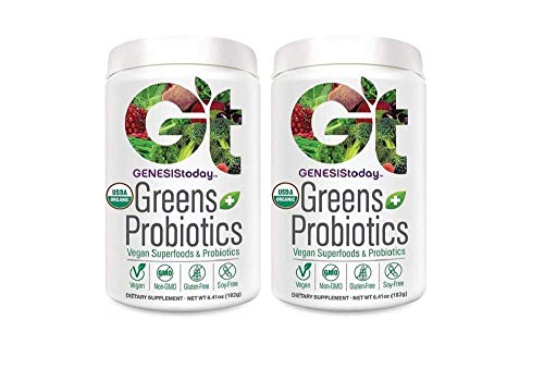 Genesis Today Greens & Probiotics, 2 Count Canisters Genesis Today Greens & Probiotics, 2 Count Canisters