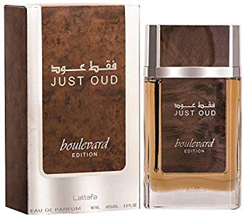 Just Oud - Boulevard Edition - Eau De Parfum Spray (100 ml - 3.4Fl oz) by Lattafa