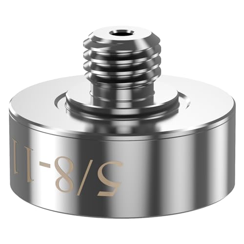 Hvxrjkn Grinder Lock to 5/8inch-11 Thread Adapter Compatible for XLOCK Angle Grinder Cutting Blade 304 Stainless Steel X Lock Grinder Adapter to 5/8inch-11 for 22.23mm Saw Blade Arbor