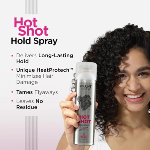 Image of Bblunt Hot Shot Shine Trio | Delivers Radiant Shine | Protects from Heat Damage | Keeps Hairstyle Intact | For Men & Women | 650 ml