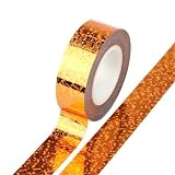 Glitzer-Washi-Klebeband, 3 Stück mehrfarbiges Laser-Maskierungs-Washi-Klebeband, dekoratives Klebeband, Scrapbooking, DIY