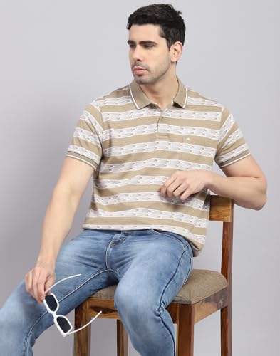 Image of Monte Carlo Mens Striped T-Shirt