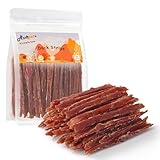 ASMPET Duck Jerky Strips Dog Treats, Training Treats for Dogs, Natural Dog Jerky Treats