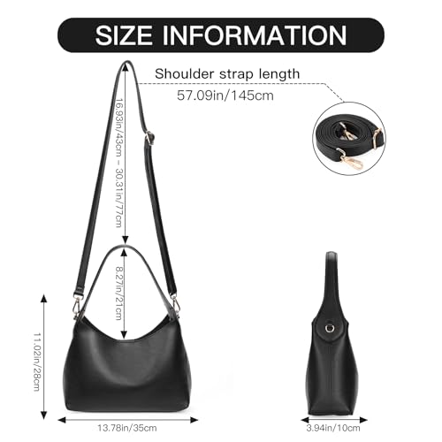 Image of GOIACII Shoulder Bag for Women Small Underarm Ladies Purses Crossbody Handbag