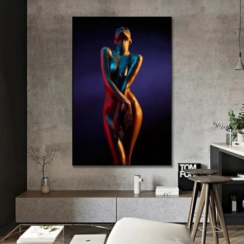 Affiche classique filles sexy déco salon moderne tableau HD - 4
