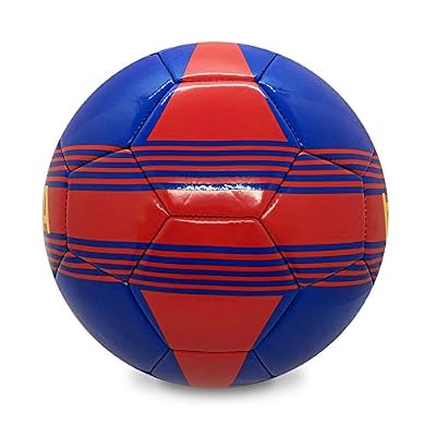 FC Barcelona Official Gift Size 4 Crest Football Blue
