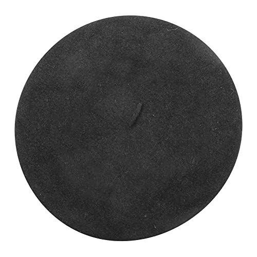 Classic French Beret (Adult)- 100% Wool - Black #TOP5