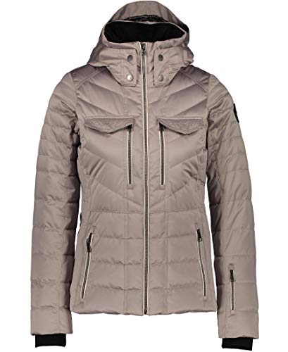 Obermeyer Womens Devon Down Jacket, Pewter, 4