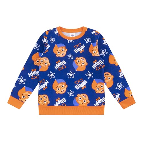 Image of Blippi Boys Crewneck Sweater and Pants 2 Piece Set for Toddler and Big Kids