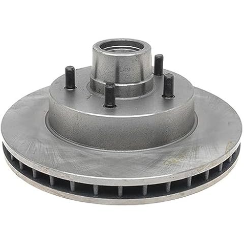 ACDelco Silver 18A2A Front Disc Brake Rotor and Hub Assembly Cover