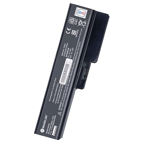 Image of Maxelon BIS Certified Rechargeable Compatible Laptop Battery for Lenovo G Series G430 G450 G530 G550 G550-2958LEU 2958LFU 6 Cell Laptop Battery- (Black)