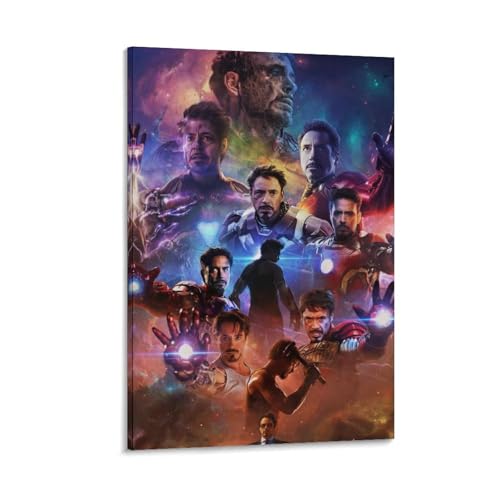 No.277フレーム付きキャンバスアート　アベンジャーズ　アイアンマン 額付きポスター】アイアンマン アメコミ マーベル