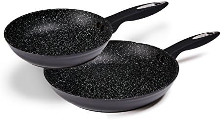 Zyliss E980130 Ultimate Non-Stick Pancake Pan/Crepe Pan | 25cm/10in | Forged Aluminium | Black | Rockpearl Plus Non-Stick Technology | Suitable For All Hobs Including Induction