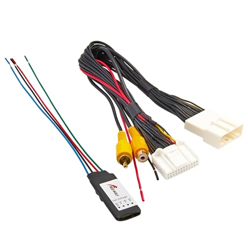 RED WOLF 24-Pin Reverse Camera T-Harness w/12V to 6V Converter
