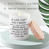 BFJLIFE Candles Gifts for Girlfriend Wife Her Funny Novelty Unique Valentines Mothers Day Anniversary Christmas Birthday Gifts for Girlfriend Wife Women Stocking Stuffers Lavender Scented Soy Candle