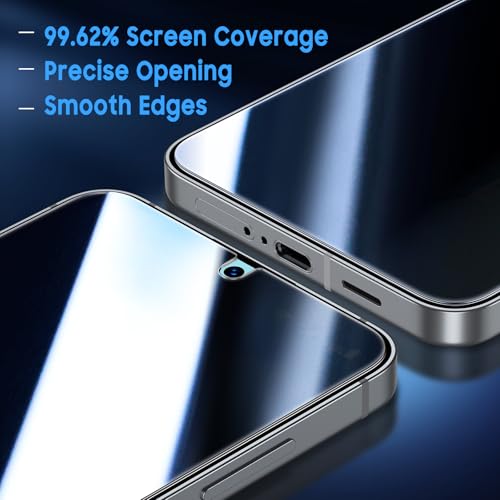 Image of Uyiton for Samsung Galaxy S24+ Plus /S25+ Plus Privacy Screen Protector | 2 Pack, Anti-Spy, Fingerprint Unlock, 9H+ Tempered Glass, Scratch-Resistant, Bubble-Free, Easy Installation, Case-Friendly