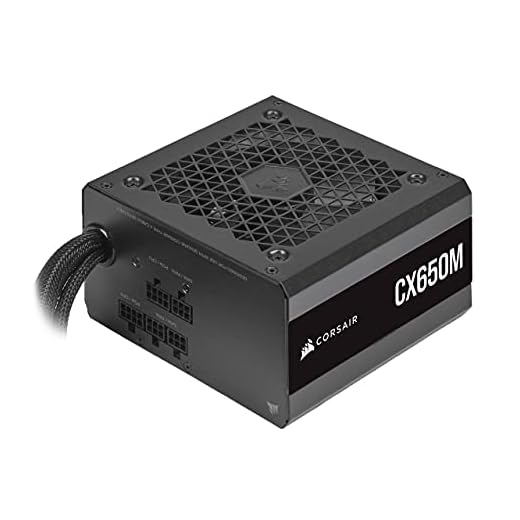 Corsair CX-M Series, CX650M, Modular Power Supply, 80 Plus Bronze