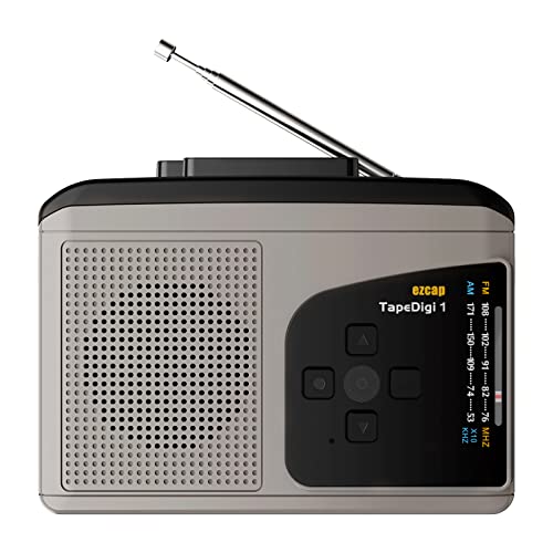 Mibee 234 toca-fitas portátil rádio am fm conversor de fita cassete para mp3 gravador de som alto-fa